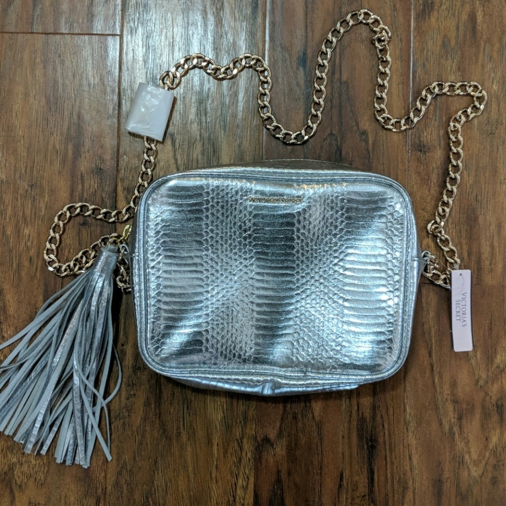 Victoria's Secret SILVER and GOLD Crossbody